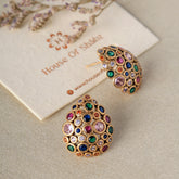 Rainbow Diamond Earrings